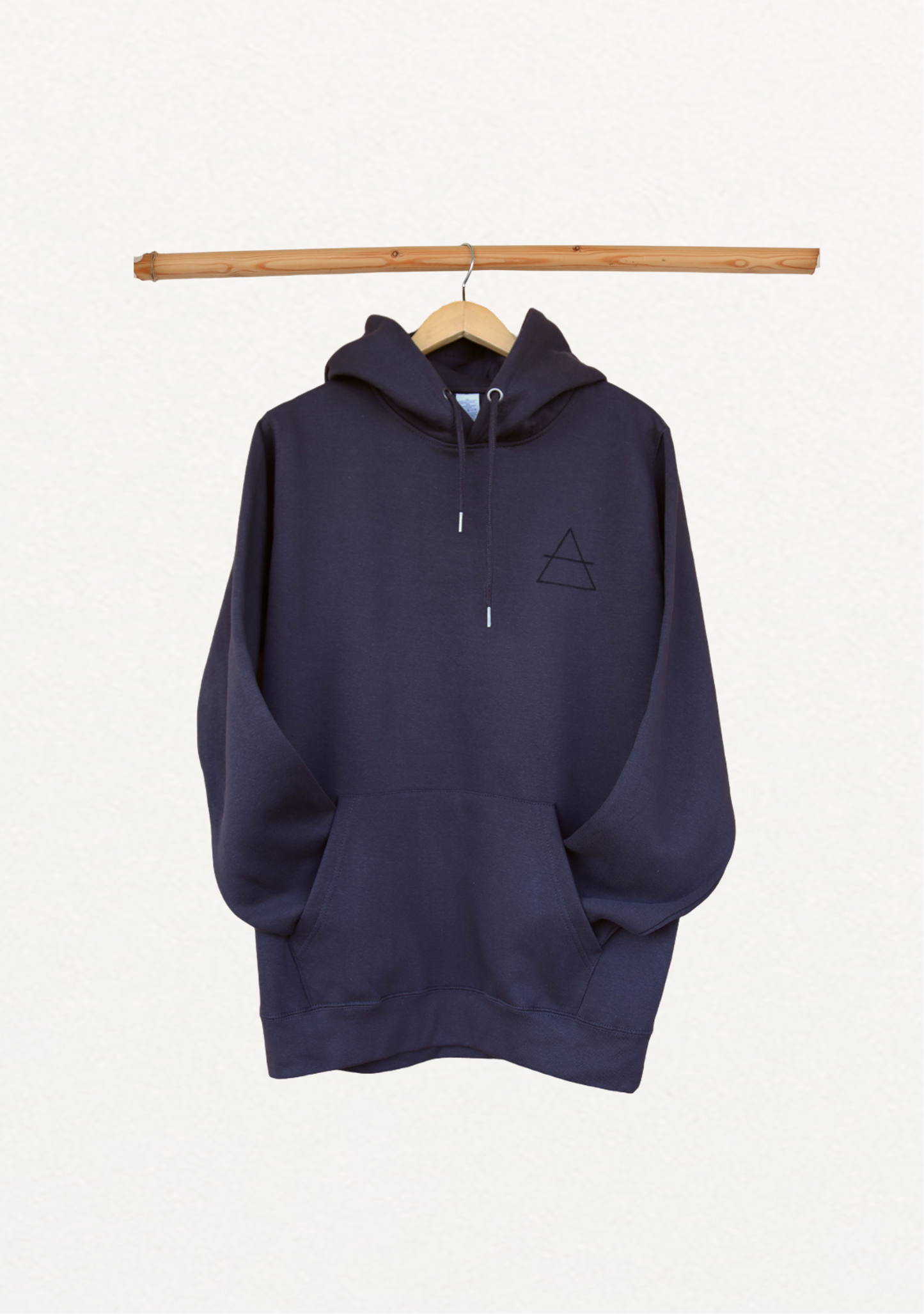 Unisex Organic Hoodie – Matte Black