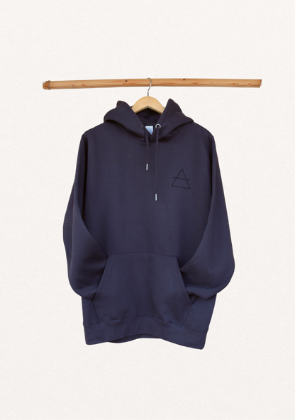 Unisex Organic Hoodie – Matte Black