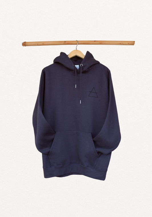 Unisex Organic Hoodie – Matte Black