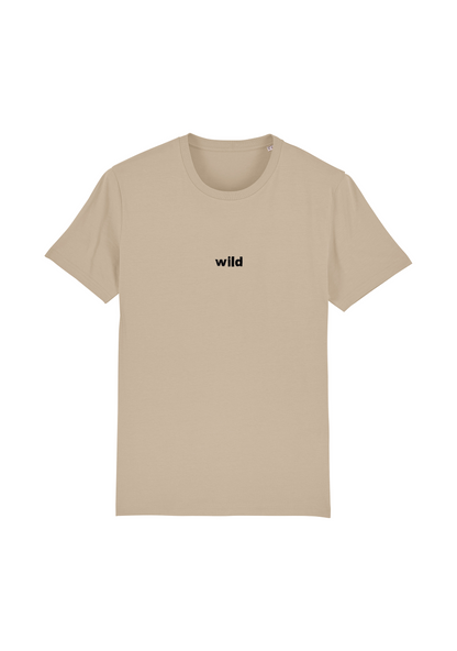 Wild Organic Unisex Tee - Almond