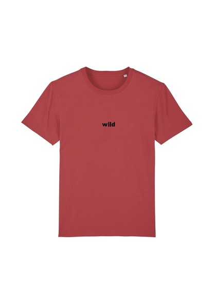 Wild Organic Unisex Tee - Burnt Sienna