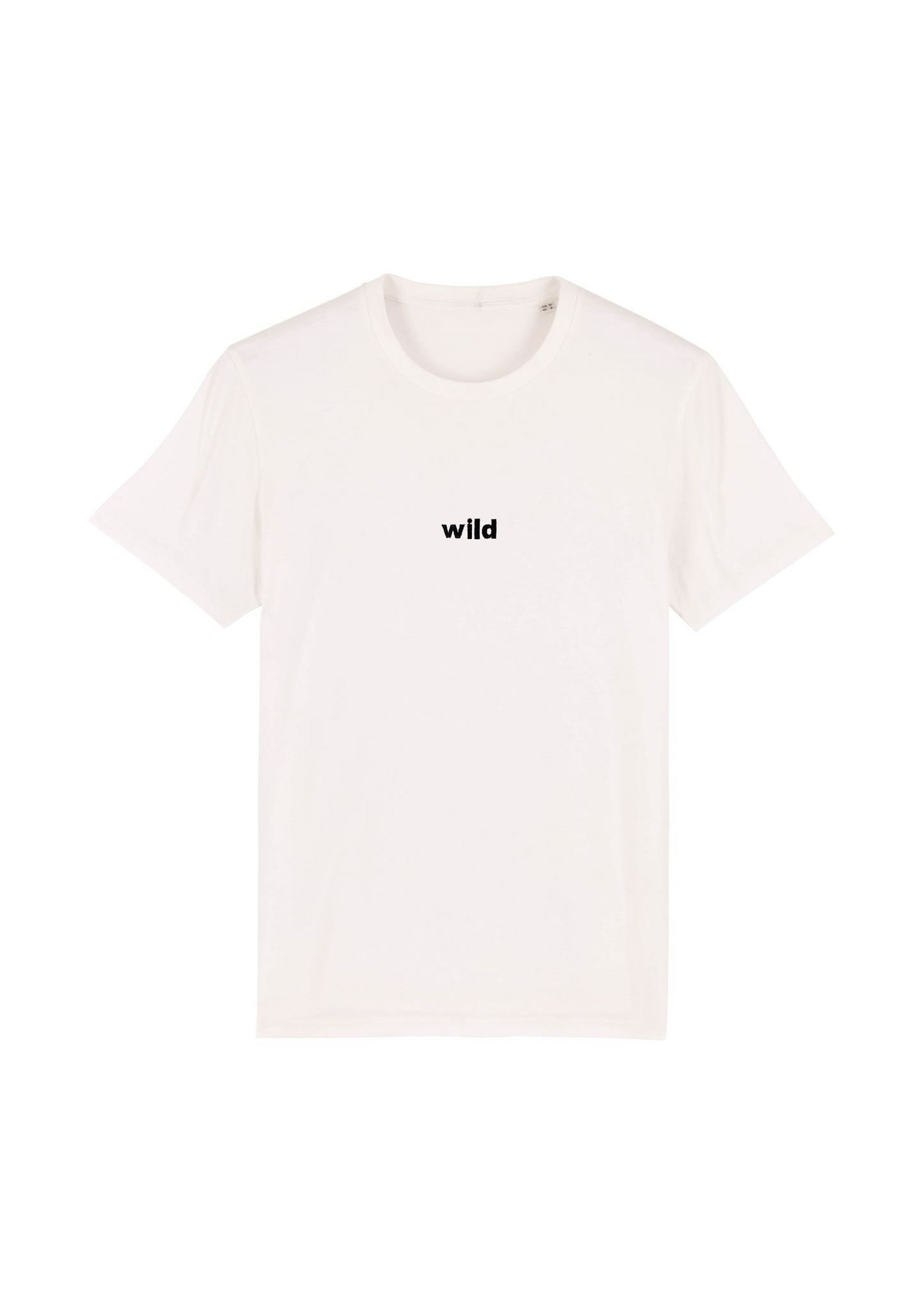 Wild Organic Tee - Retro White