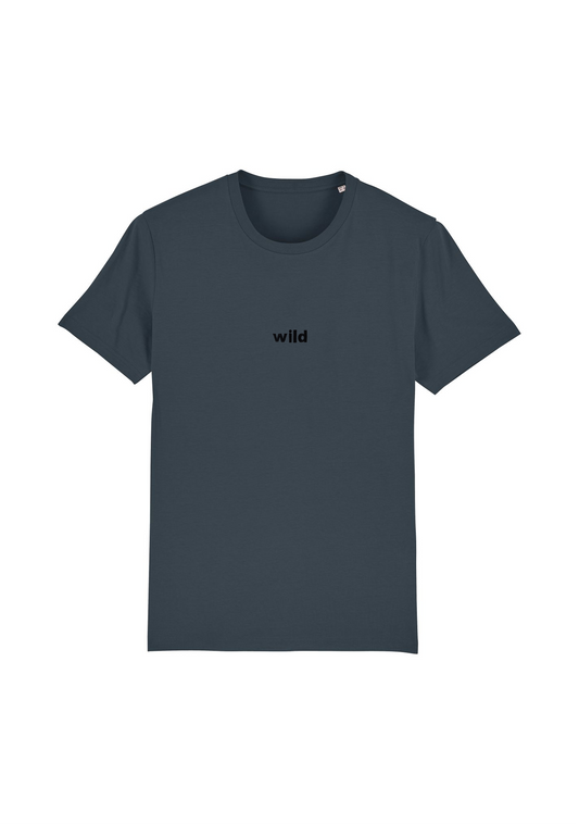 Wild Organic Unisex Tee - Matte Black
