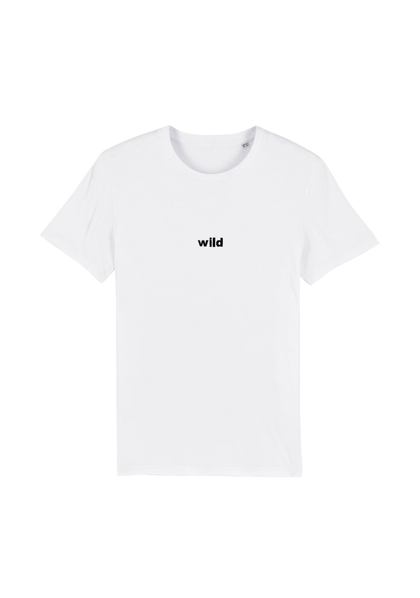 Wild Organic Unisex Tee - White