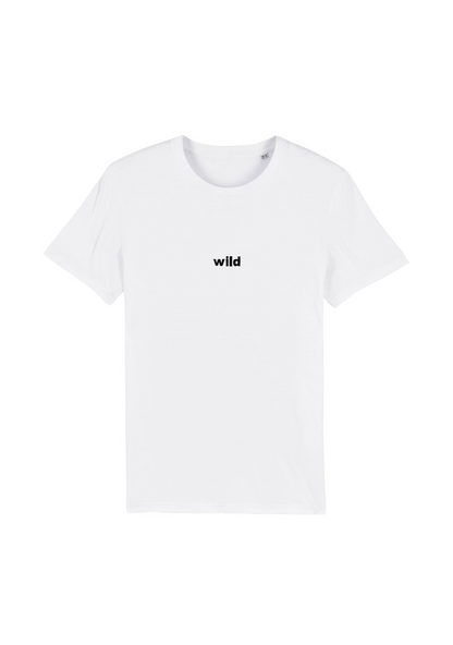 Wild Organic Unisex Tee - White