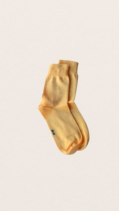 Everyday Cotton Socks – Yellow