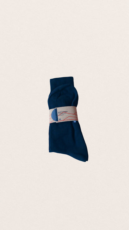 Everyday Cotton Socks – Navy Blue