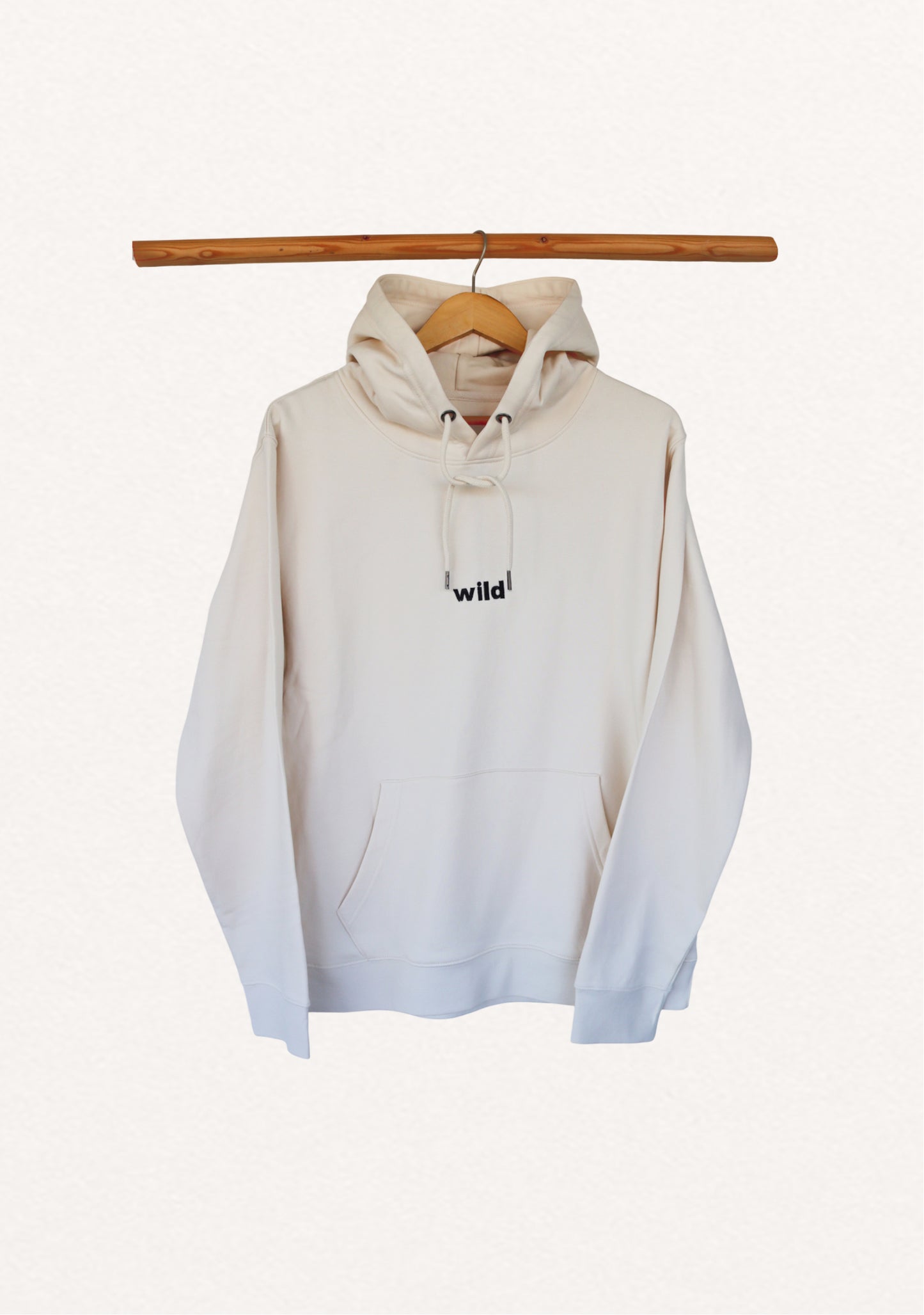 Wild Hoodie - Retro White