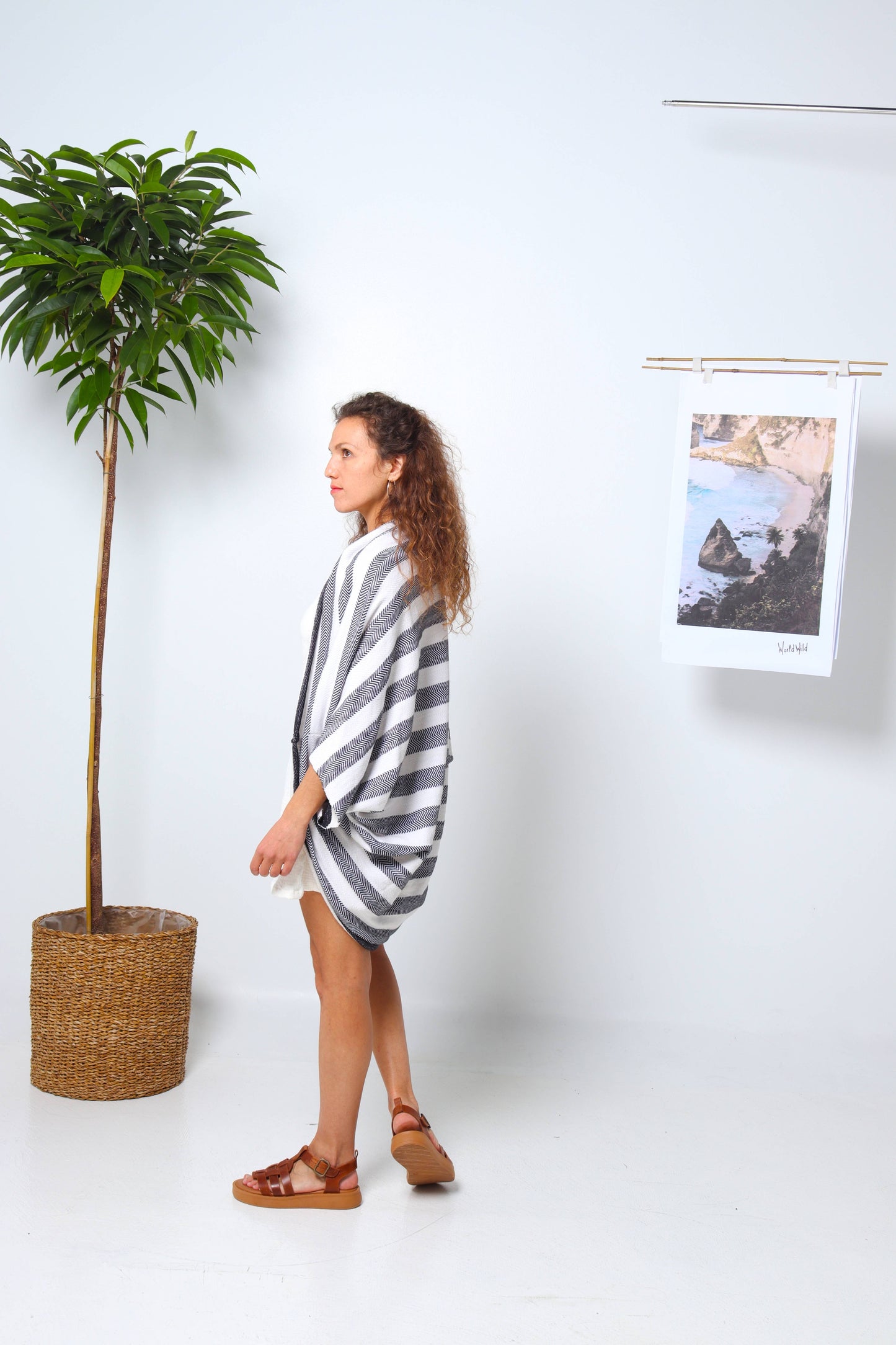 Striped Chillness | The Kimono Summer Jacket