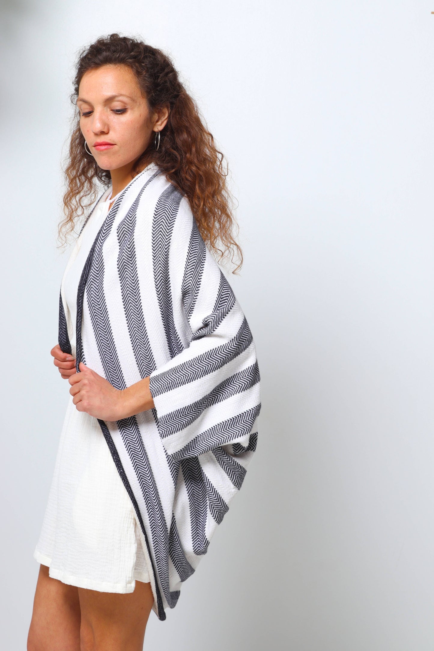 Striped Chillness | The Kimono Summer Jacket