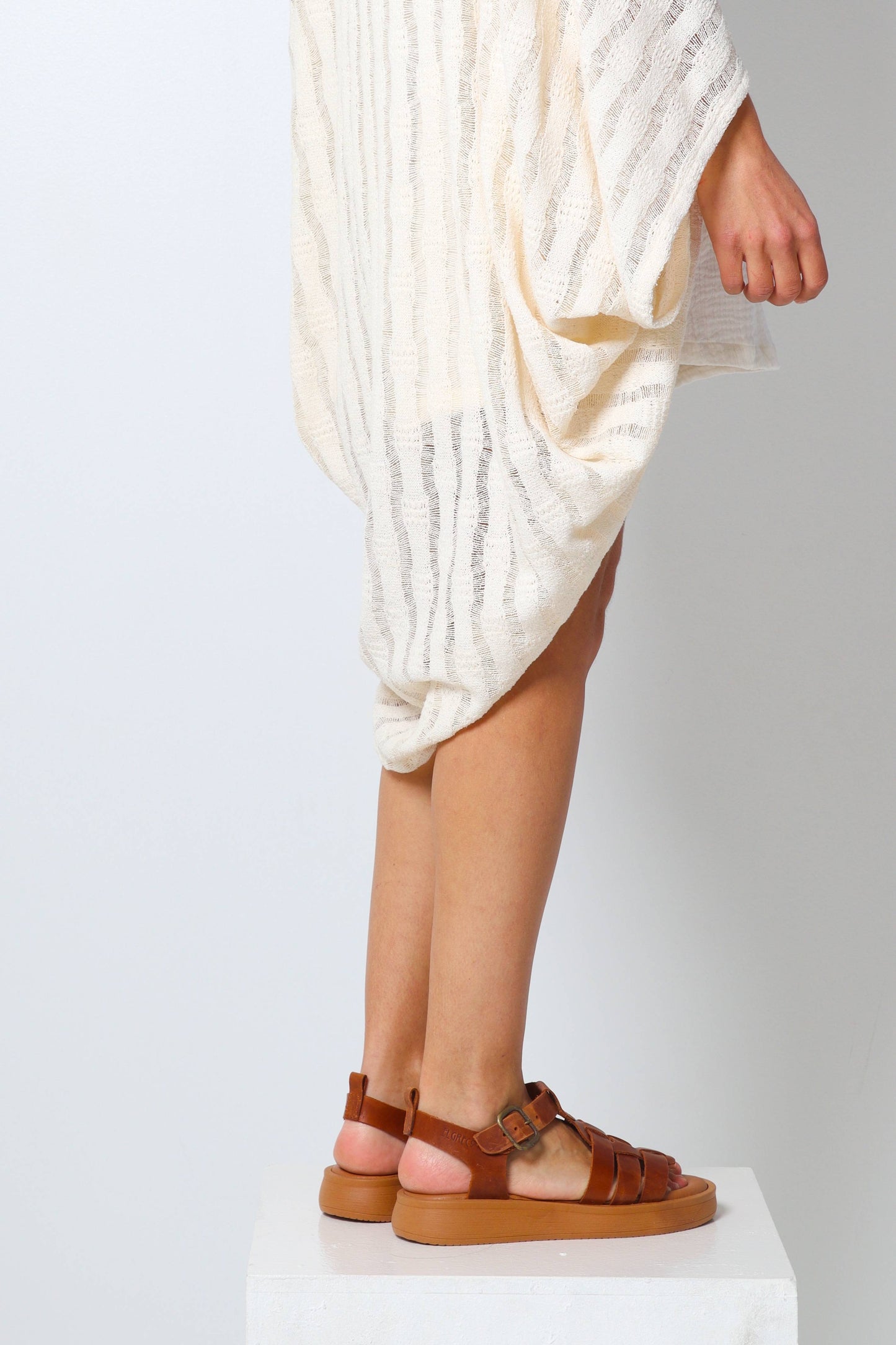 Natural Beige Summer Kimono Jacket