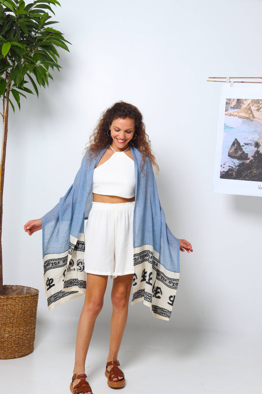 Blue Breeze - The Summer Shawl