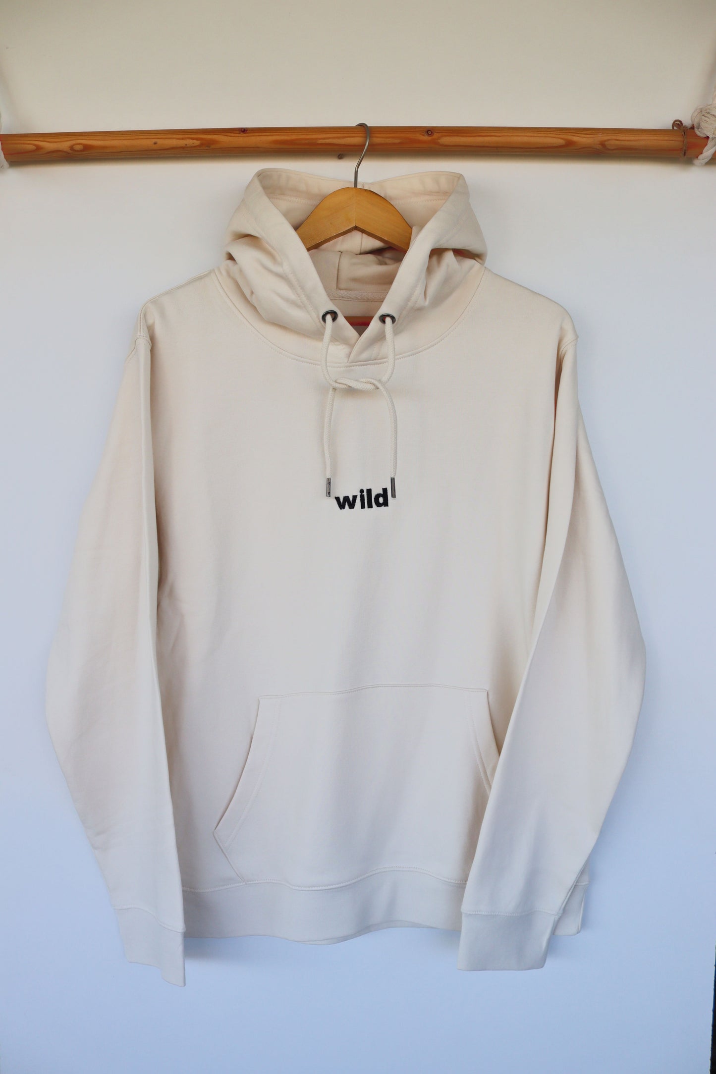 Wild Hoodie - Retro White
