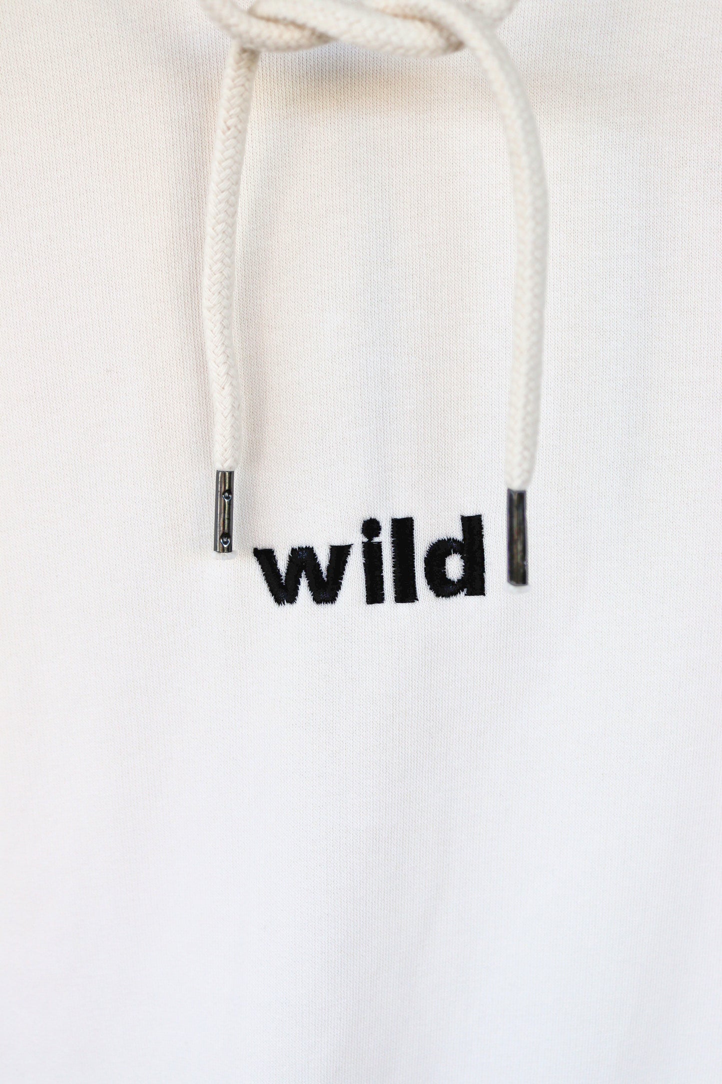 Wild Hoodie - Retro White