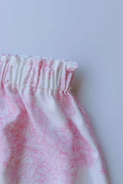 Pink Jungle Deadstock Viscose High Waisted Shorts – Wild Romantic Summer Shorts