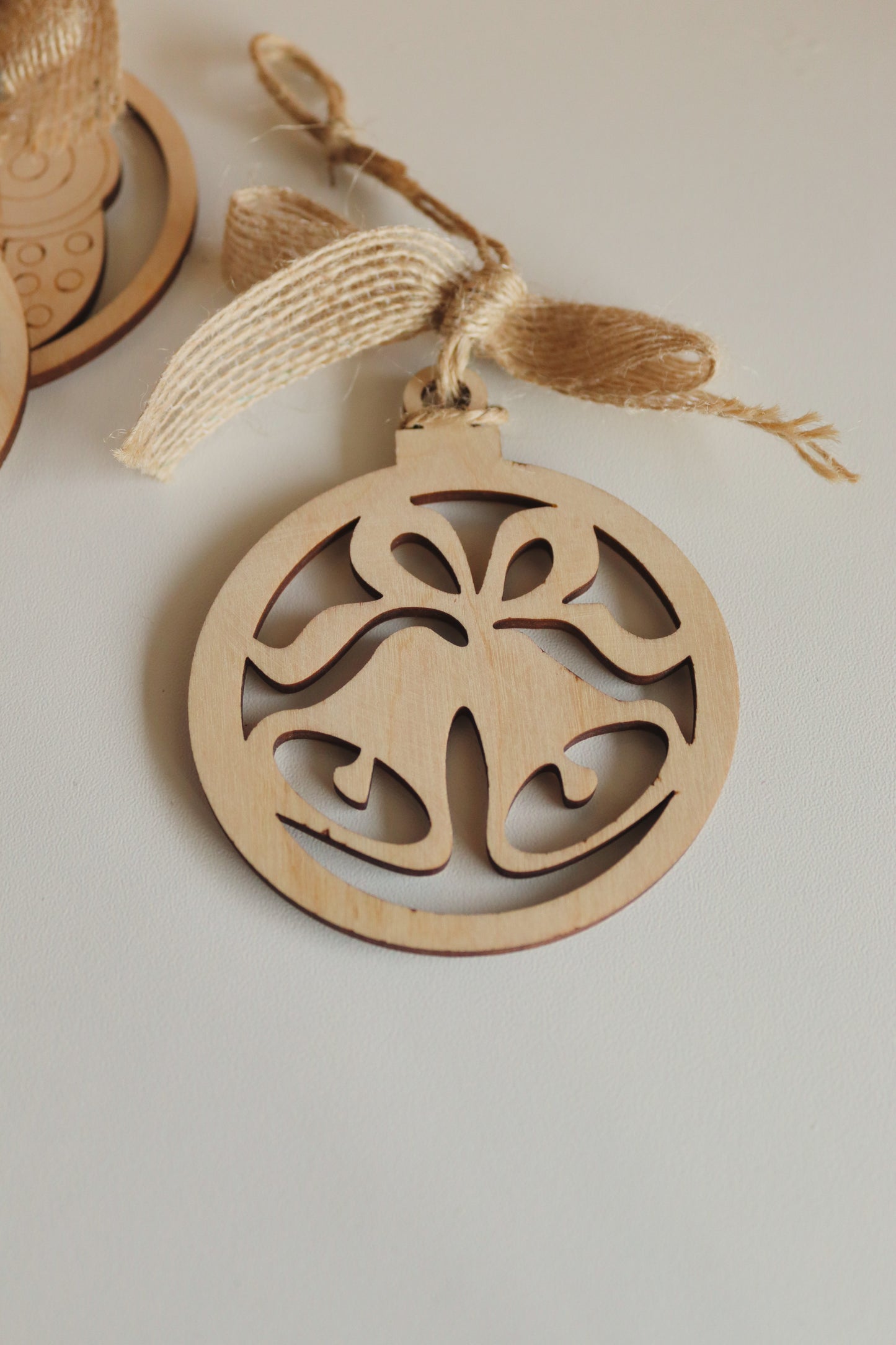 Wooden Christmas Decorations - Bells