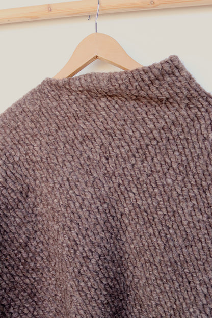Mini Poncho - Earth Wool