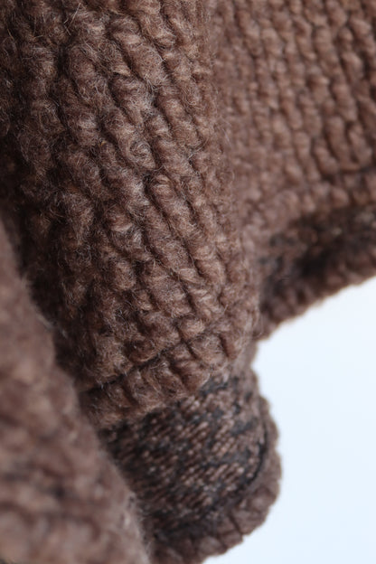 Mini Poncho - Earth Wool