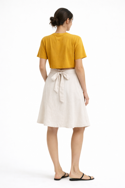 The Linen Kora Skirt