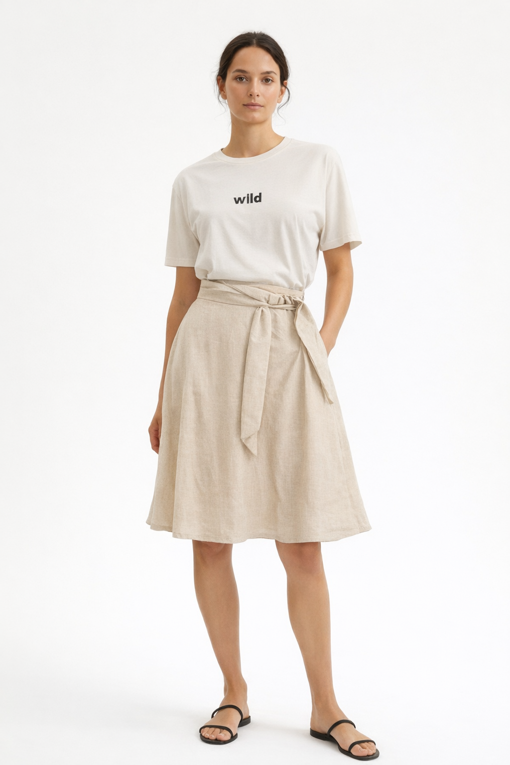 The Linen Kora Skirt