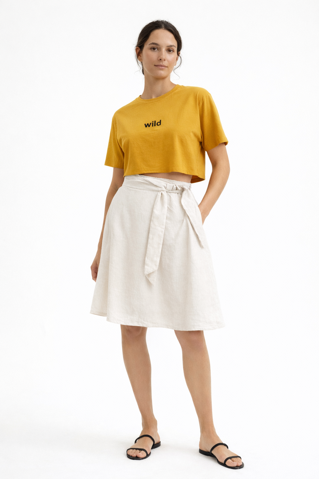 The Linen Kora Skirt
