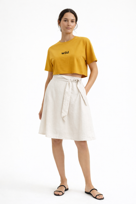 The Linen Kora Skirt
