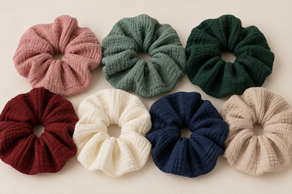 Dune Organic Cotton Scrunchie