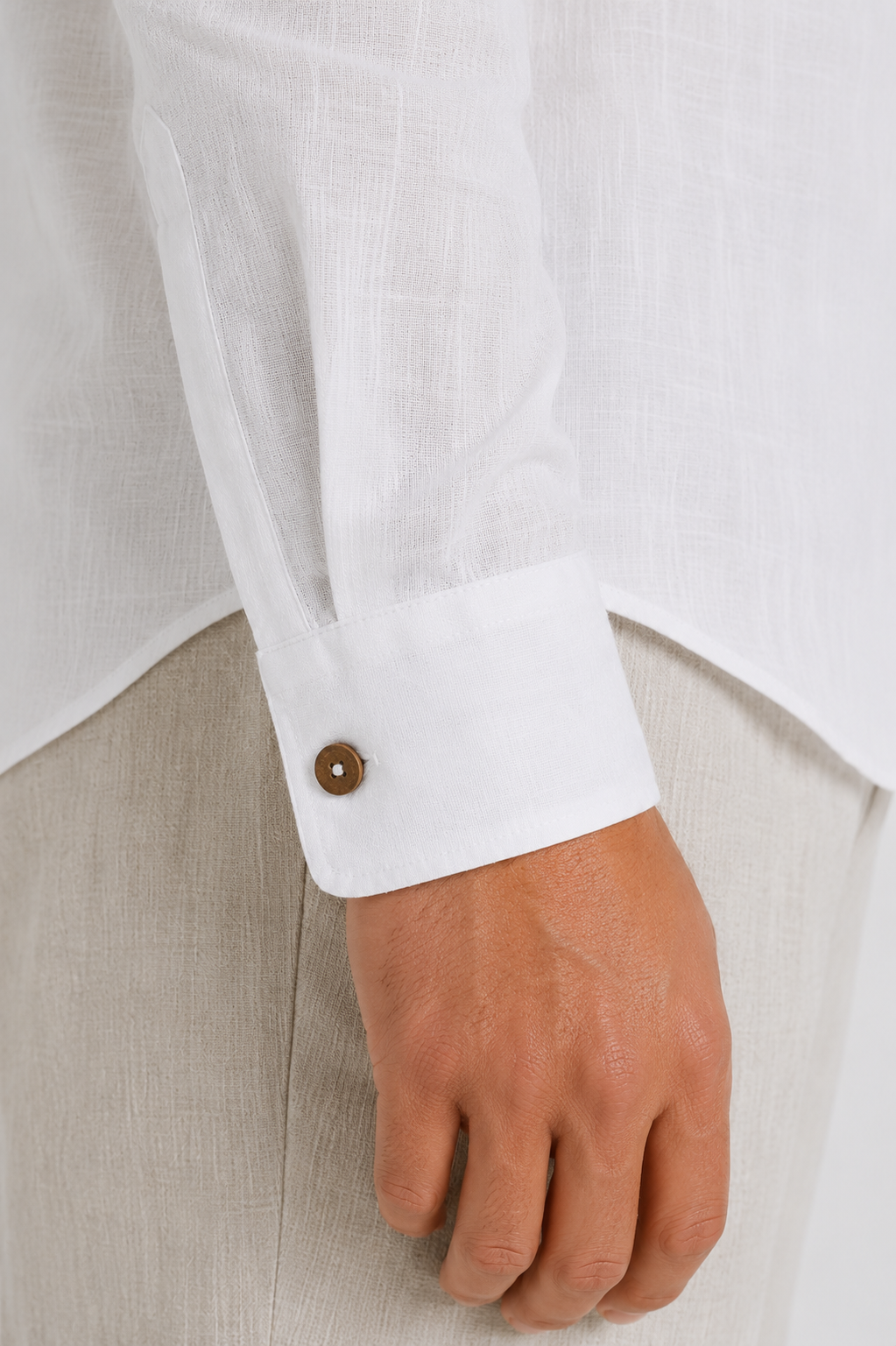 Orion Linen Shirt - Dune