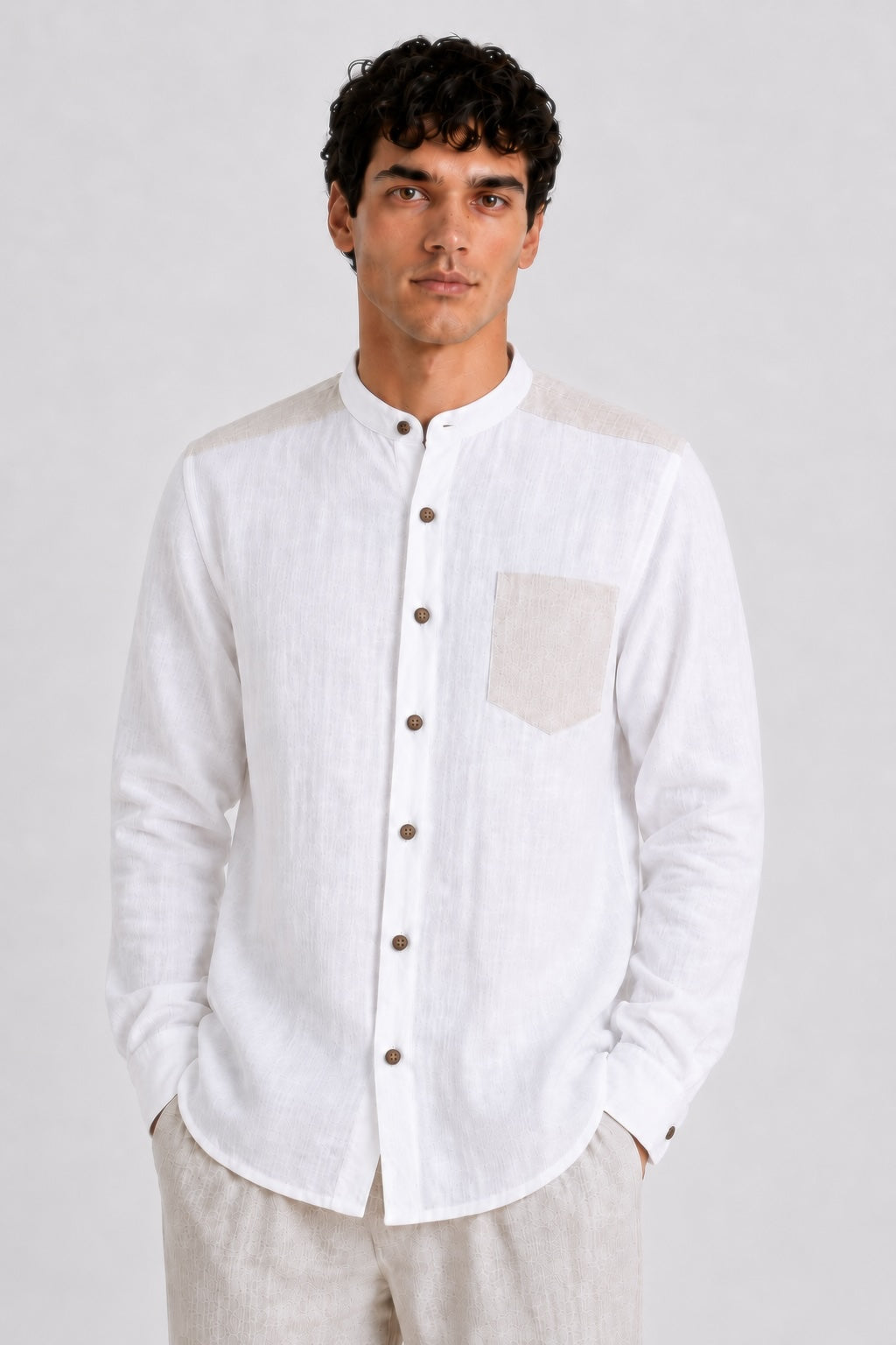 Orion Linen Shirt - Dune