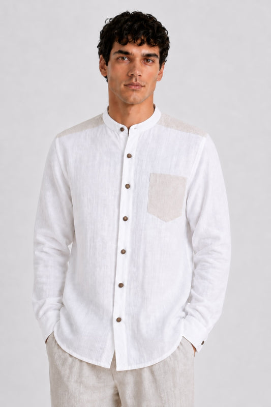 Orion Linen Shirt - Dune