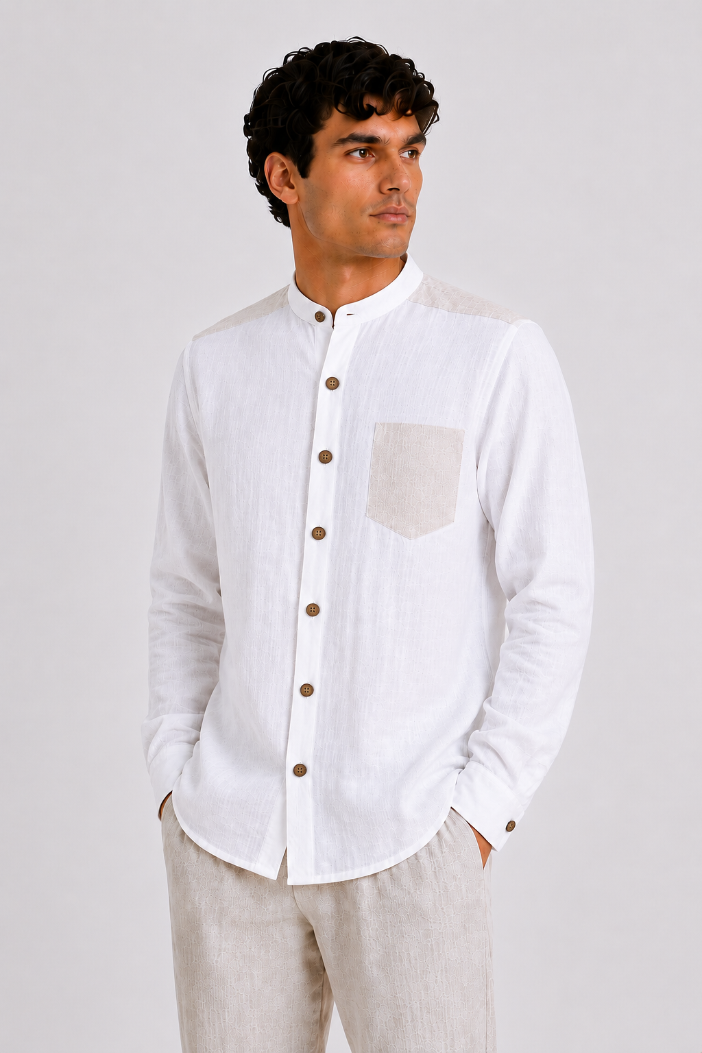 Orion Linen Shirt - Dune