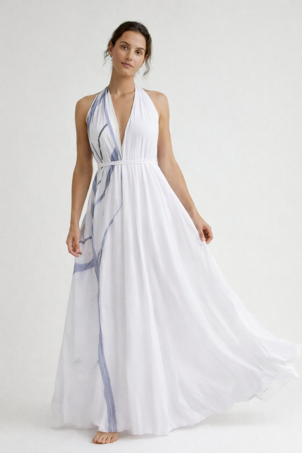 Wind Brush Aether Eclipse Maxi Dress