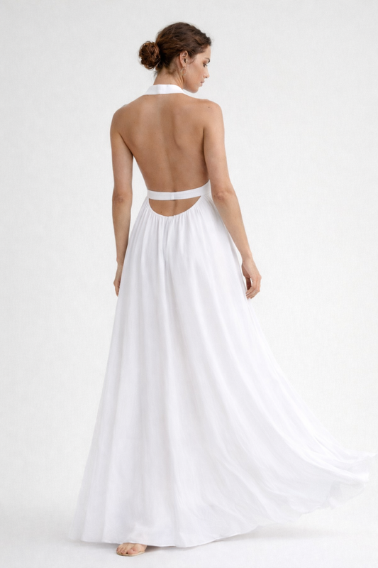 Wind Brush Aether Eclipse Maxi Dress