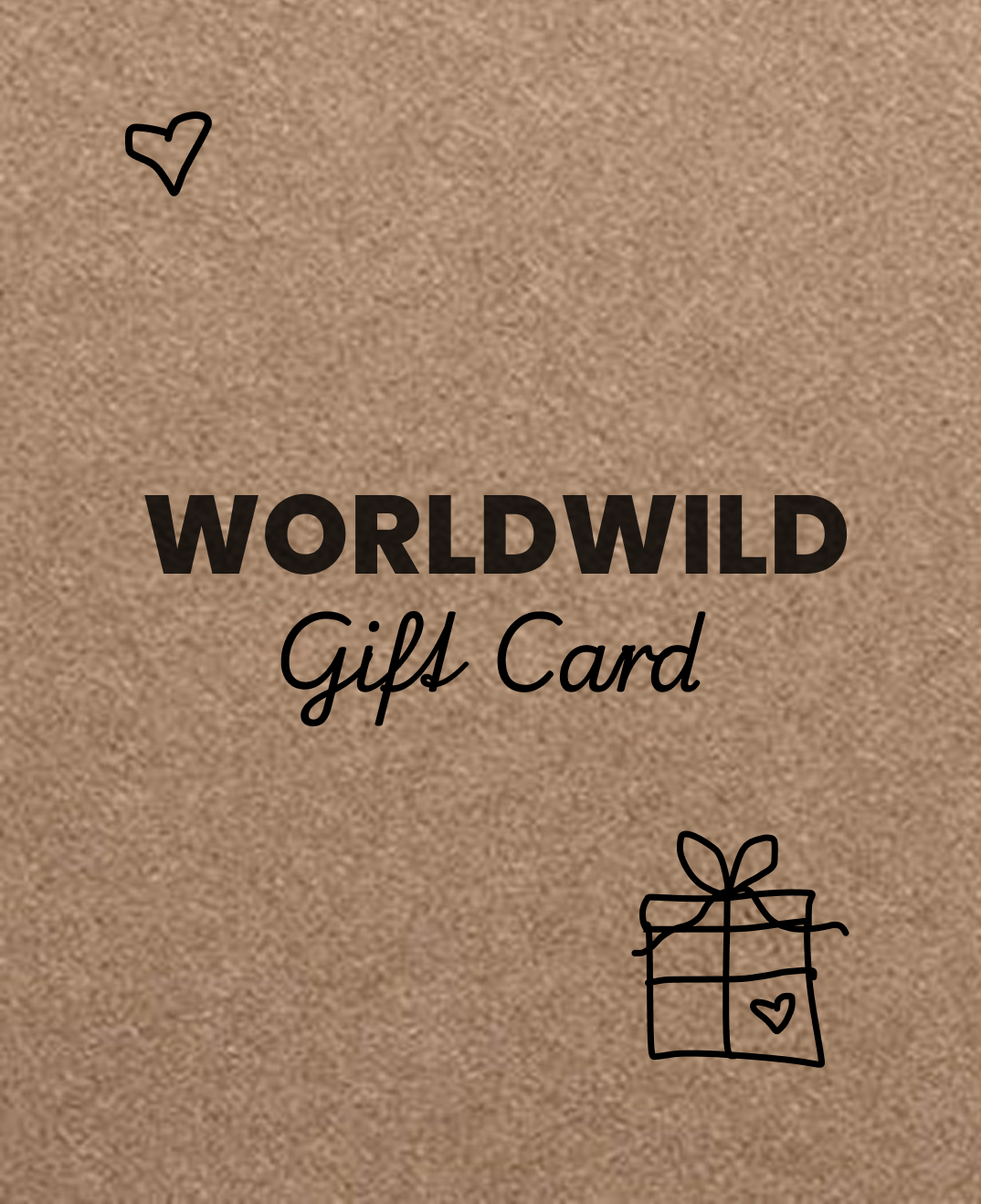 WorldWild Gift Card 🎁