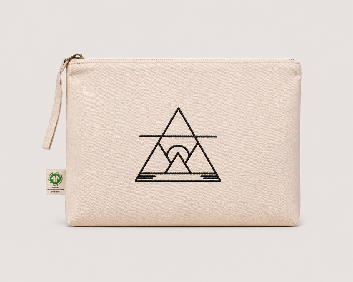 WorldWild Organic Cotton Pouch - Yellow