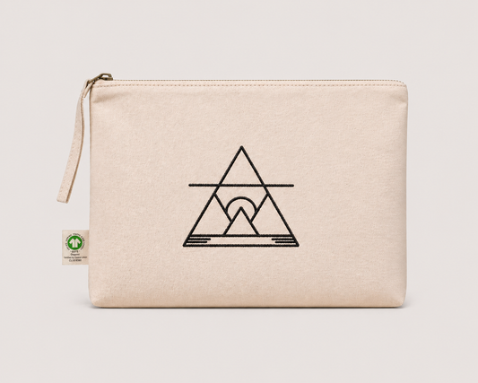 WorldWild Organic Cotton Pouch - Black