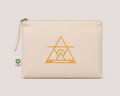 WorldWild Organic Cotton Pouch - Yellow