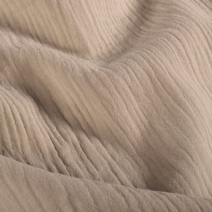 Sandy Beige Terra Wrap Dress