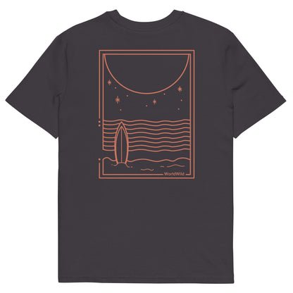Surfing Through Life - Matte Black Tee