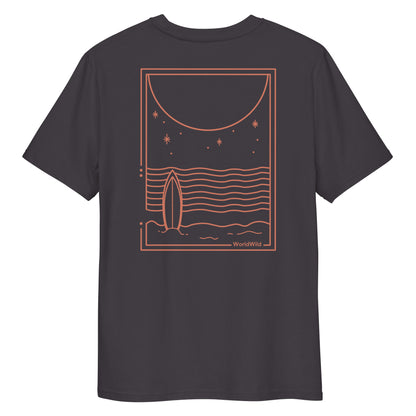 Surfing Through Life - Matte Black Tee