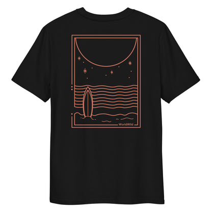 Surfing Through Life - Black Tee