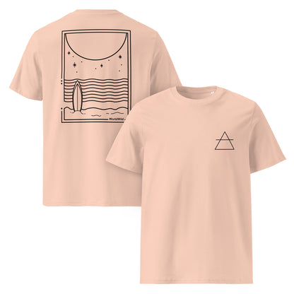 Surfing Through Life - Fresh Peach Tee