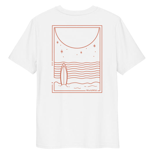 Surfing Through Life -  White Tee