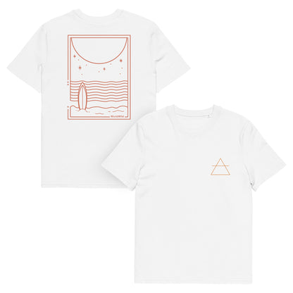 Surfing Through Life -  White Tee